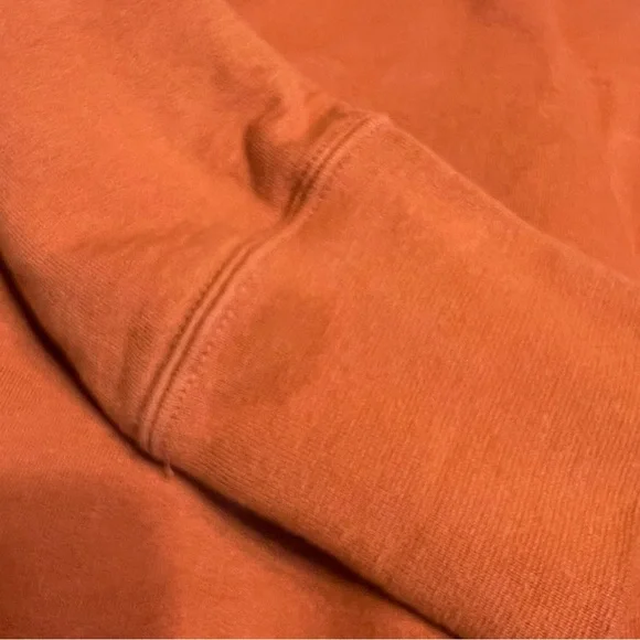 American Giant Classic Mens M Orange full Zip-Up heavy cotton Hoodie sweatshirt - Picture 14 of 14